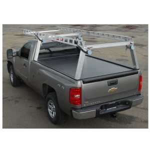 Nissan Titan Xd Retractable Bed Cover - Pace Edwards - Explorer Series Rails - Black - `16-`22